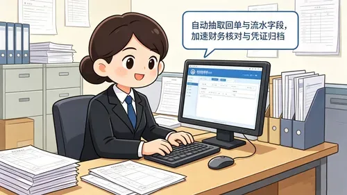 企业对账 银行回单结构化抽取-企业对账场景
