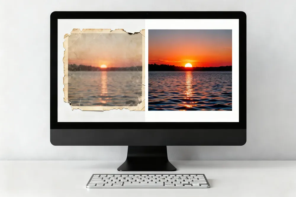 图片修复/去水印应用场景3 - 瑕疵去除