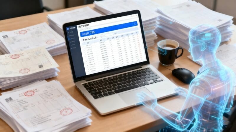 财务报销票据OCR识别 财务报销票据自动录入场景