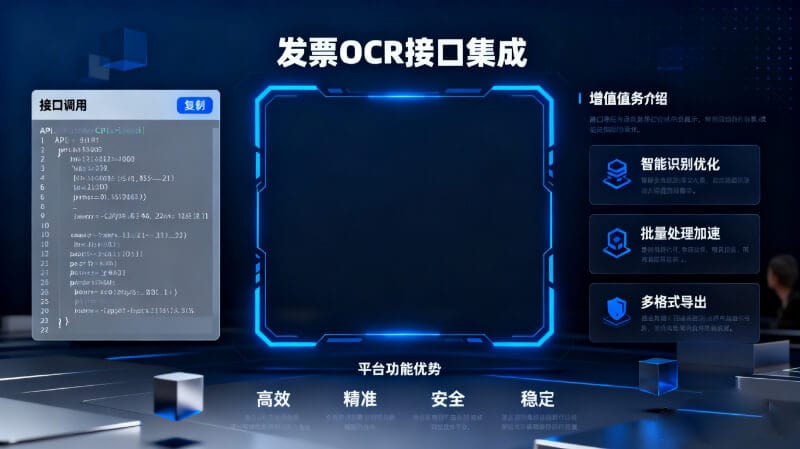 SaaS平台OCR接入 SaaS平台票据OCR接入场景