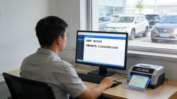 车辆风控行驶证自动录入识别场景